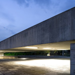 General view of the courtyard