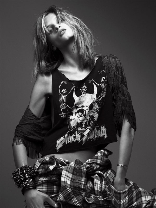 Anna Selezneva by Hedi Slimane