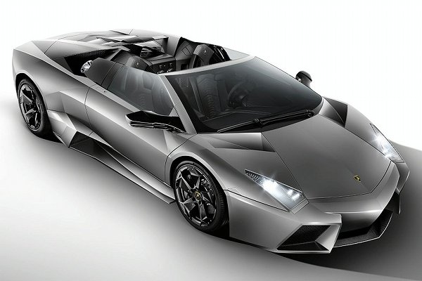 One of the world's most expensive cars just went topless. The Lamborghini . Great underpowered car.