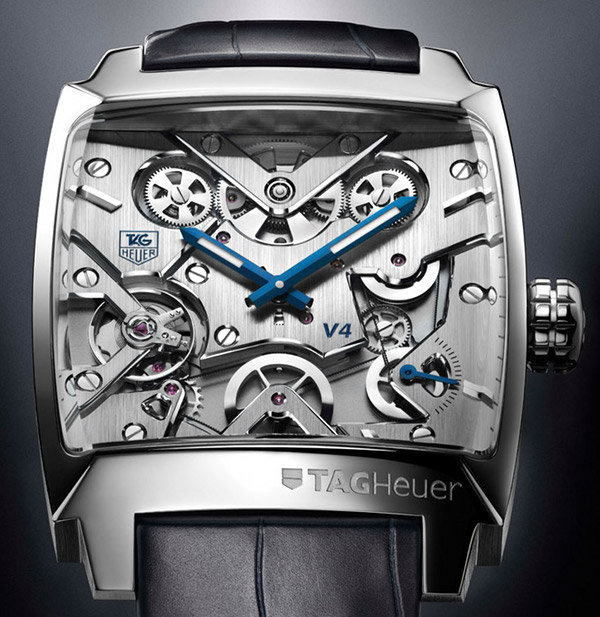 Tag heuer replica :: Tag Heuer Monaco V4 Limited edition Watch in