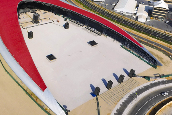 ferrari world abu dhabi 6 Ferrari World,Taman Hiburan Terbesar di Dunia
