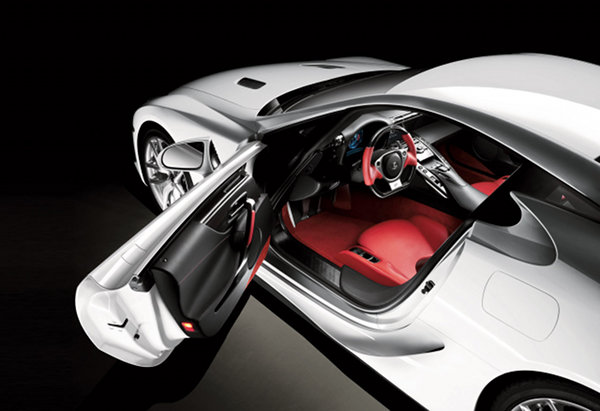 Red Lexus LFA Roadster Interiors, Car Interiors, Cool Interiors, Best Interior, Automotive Interior, Best Crs 2011