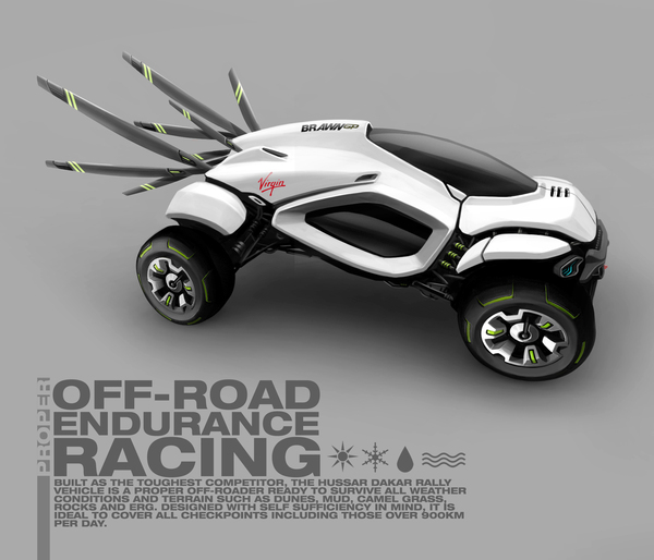 Hussar Dakar Rally Concept Hussar Dakar Rally Concept