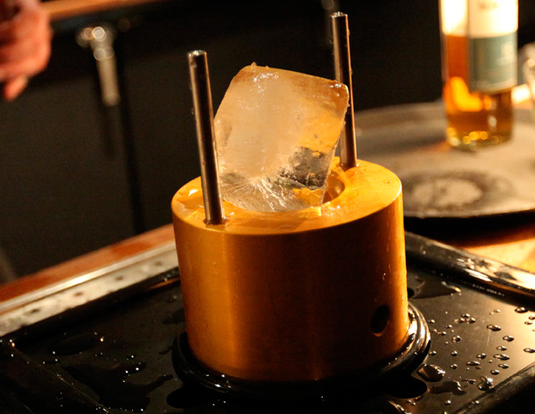 Macallan Ice Balls shown by Andy Gemmell -