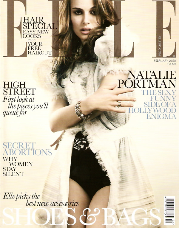 Elle Magazine February cover