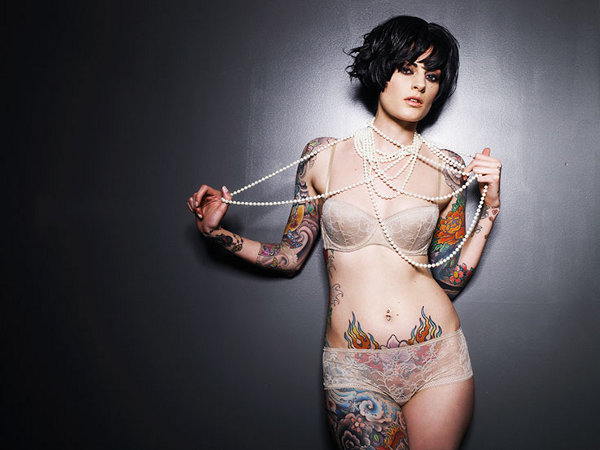 Beautiful Female Photography With Tattoo Female Photography Gallery Picture 