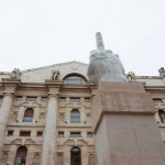 Maurizio Cattelan Middle Finger Statue 4