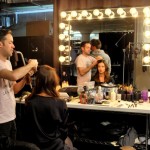 Gilt Model Hair Stylist Gilt Hair Stylist with Model