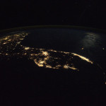 A view of Florida from the International Space Station.