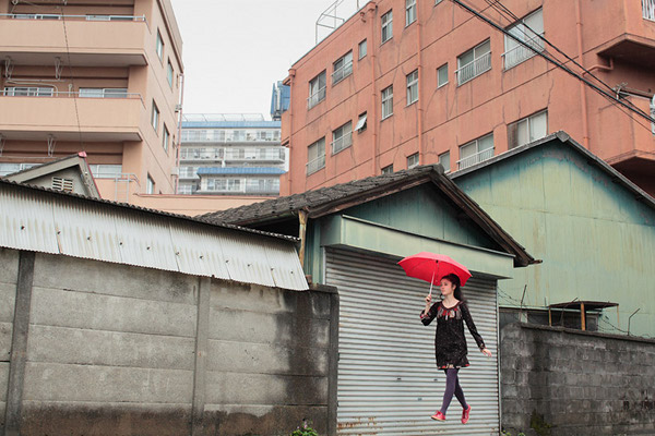 Hayashi Natsumi's Levitation Self Portraits 2