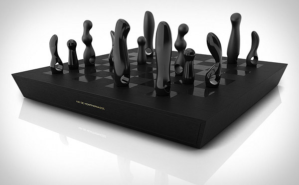 Kiki De Montparnasse Hand-Made Chess Set