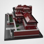 Frank Lloyd Wright Lego Robie House 3