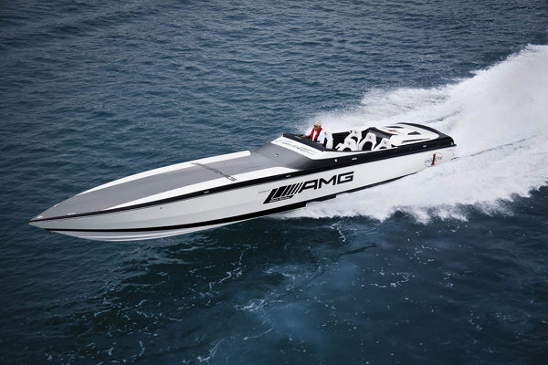 A Mercedes AMG racing boat Who would have thought