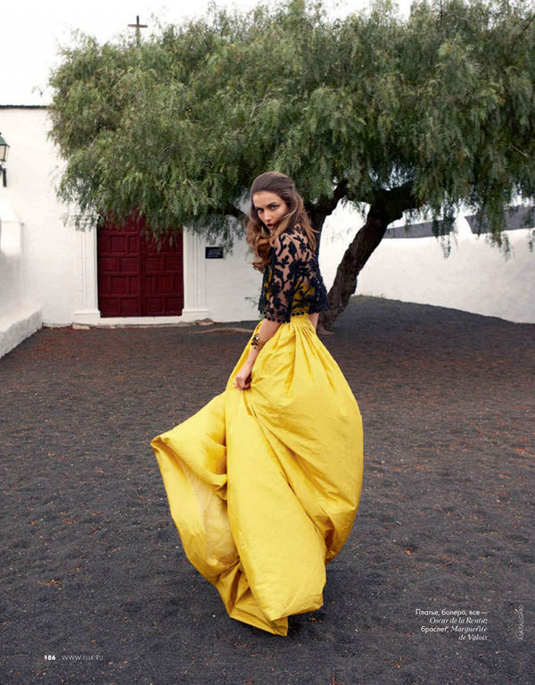 Andreea Diaconu for Elle Russia by Asa Tallgard 8