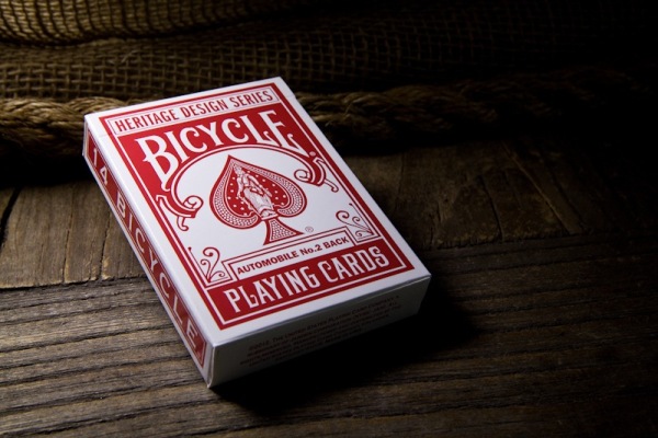 heritage design bicycle playing cards 6