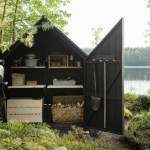prefabricated garden shed cottage by ville hara and linda bergroth 7
