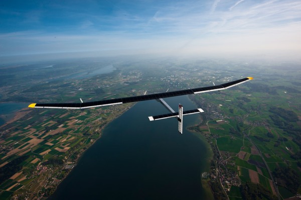 solar impulse forst solar powered intercontinental aircraft journey HB SIA airplane 3