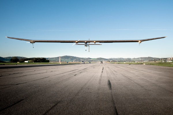 solar impulse forst solar powered intercontinental aircraft journey HB SIA airplane 4