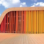 colorful functional and sustainable spanish pavilion by pulgon diseno architecture in venlo netherlands 5