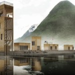masterplan that makes building mobile by putting it on train tracks 3