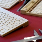 oree wireless maple or walnut wooden computer keyboard 3