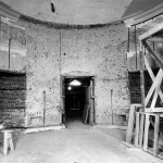 white house fully gutted under construction vintage photographs 9