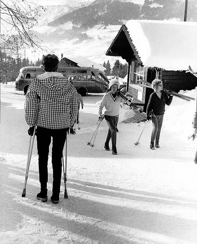Ski – René Maltête street photograph