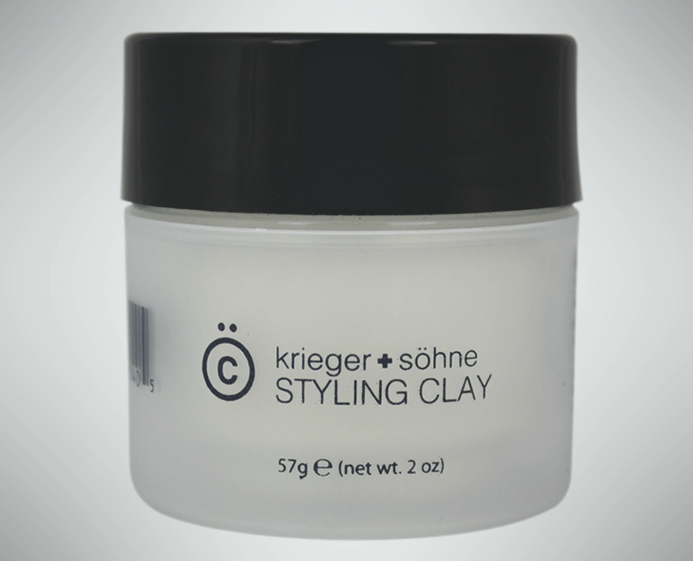 Krieger + Söhne Styling Clay – how to slick back hair