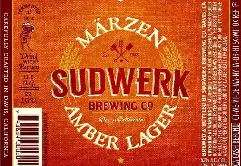 Sudwerk Märzen – oktoberfest beer