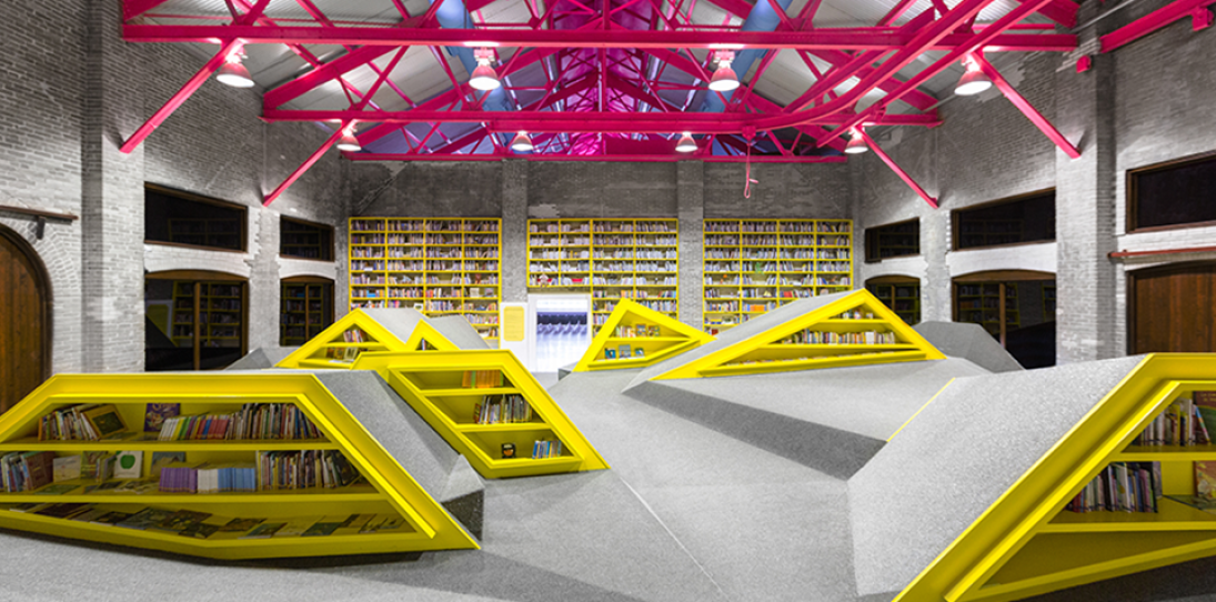 Conarte Children’s Library by Anagrama