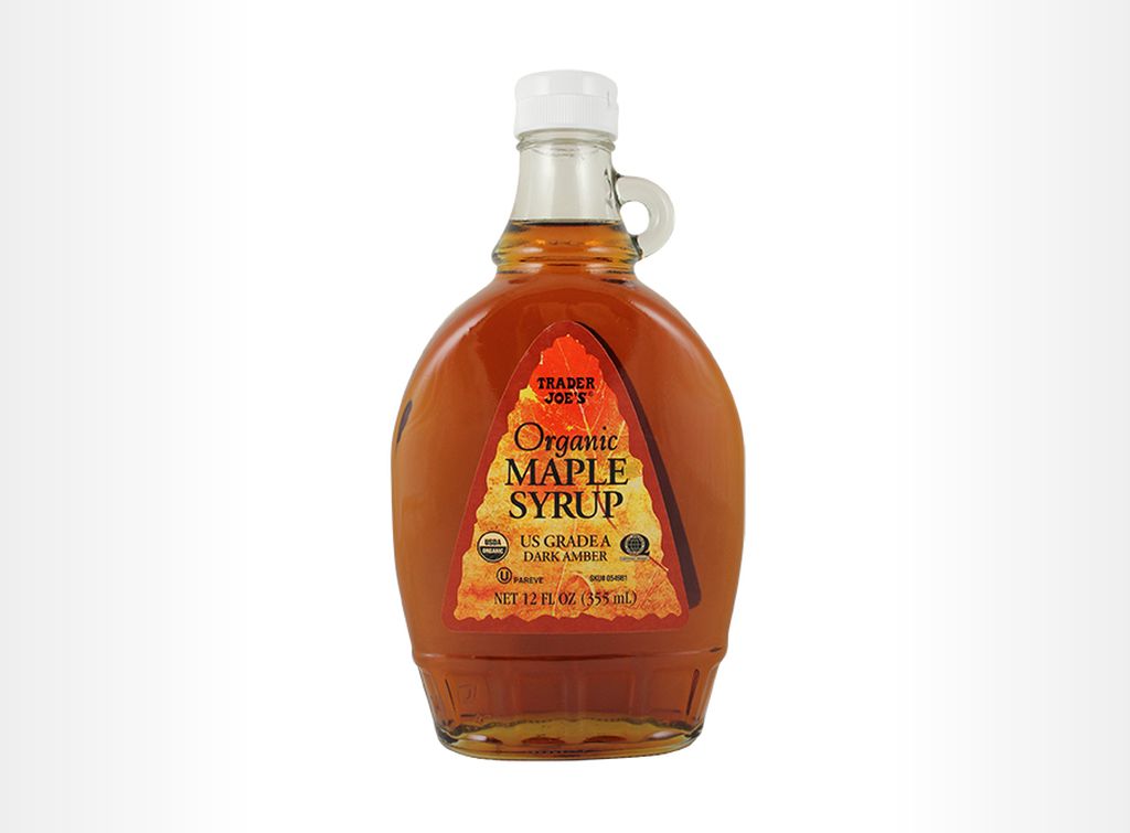Trader Joe’s – Organic maple syrup (dark amber)