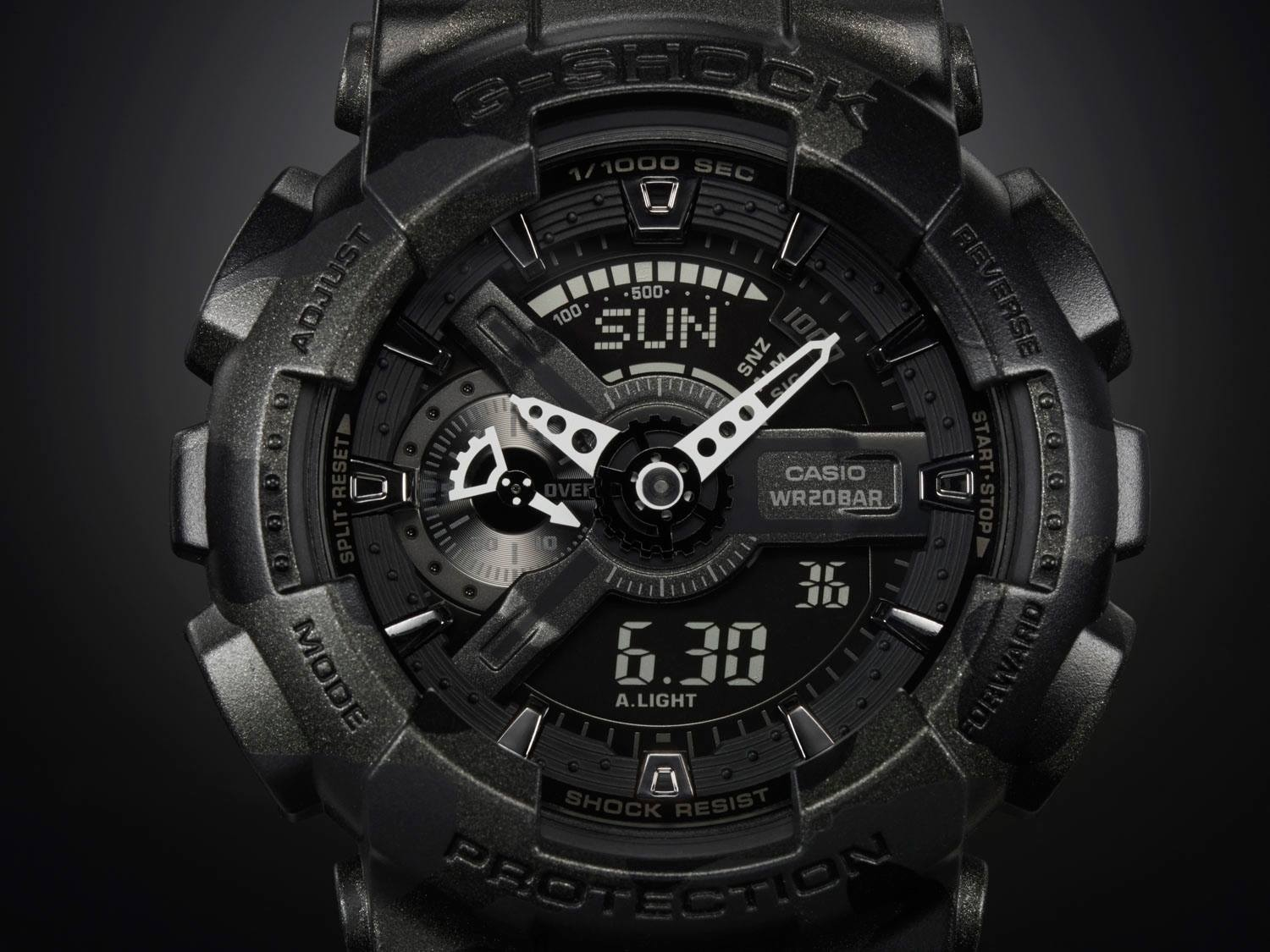 G‑Shock GA100-1A1 'Big Combi' - tactical watch