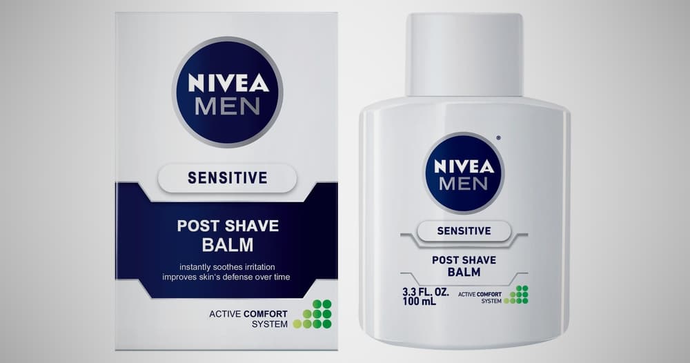 Nivea’s Sensitive Post Shave Balm - aftershave for men