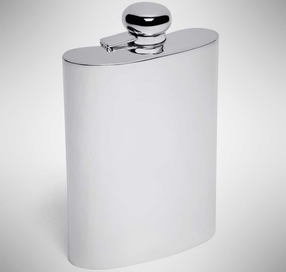 Sir Jack’s Sterling Silver Hip Flask