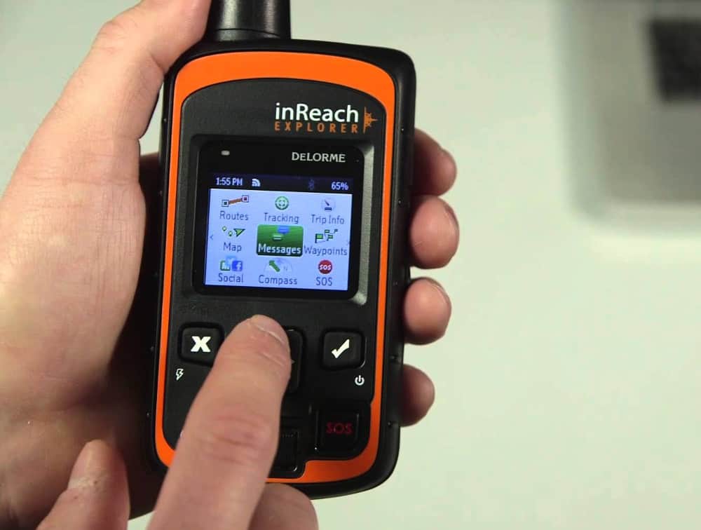 DeLorme’s InReach Explorer - handheld gps