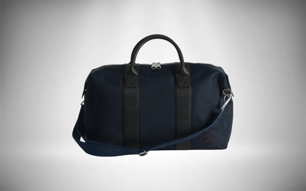 Steele & Borough ‘The Holdall Blue Nights’ Weekender Bag